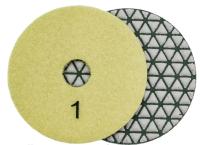 Алмазные гибкие шлифовальные круги JANE Pads 5-STEP №1 D100 Алмазные гибкие шлифовальные круги JANE Pads 5-STEP №1 D100