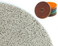 Полировальный диск для мрамора "Спонж" Д100 №6000 Полировальный диск для мрамора "Спонж" Д100 №6000