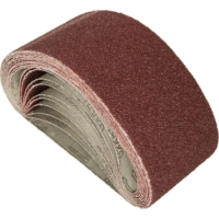 Шлифлента 75x457 P100 10шт. для ленточных шлифмашин Шлифлента 75x457 P100 10шт. для ленточных шлифмашин