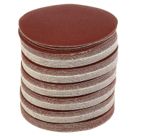 Круг абразивный шлифовальный на липучке Ø125 P220 (УПАКОВКА ПО 100ШТ) Круг абразивный шлифовальный на липучке Ø125 P220 (УПАКОВКА ПО 100ШТ)