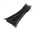 Стяжки нейлоновые 4.8x400мм хомуты 50шт.черные