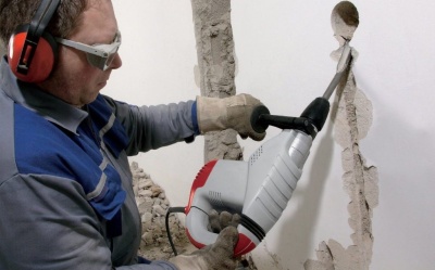 Полукруглое зубило-штробер SDS-plus 17x400x25мм Полукруглое зубило-штробер SDS-plus 17x400x25мм